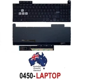 Keyboard For ASUS TUF F15 A15 Gaming FX507 FA507 A17 F17 FX707 FA707 RGB Backlit - Picture 1 of 1
