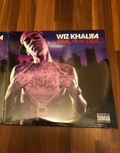 Wiz Khalifa - Deal or No Deal SEALED VINYL 2010 Rostrum 2xLP Mac Miller KUSH - Picture 1 of 4