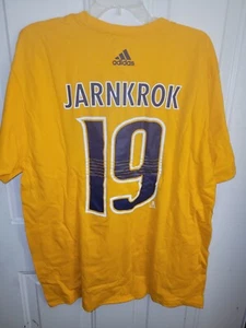 adidas NHL T-Shirt Nashville Predators Calle Jarnkrok Gold sz XL - Picture 1 of 2