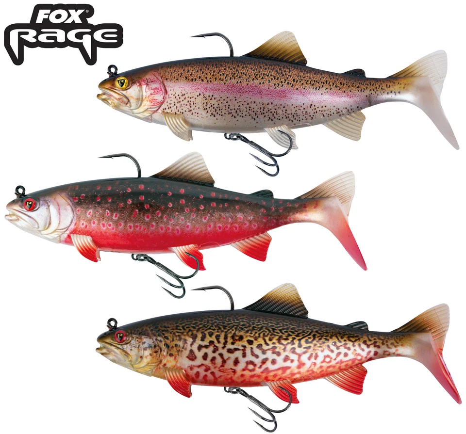 Fox Rage Replicant Trout - Gummiforelle zum Spinnangeln auf Hecht und Zander - Bild 1 von 1