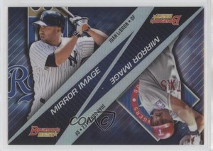 2015 Bowman's Best Mirror Image Juan LeBron Juan Gonzalez Carlos Beltran #MI-LG