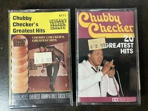 CHUBBY CHECKER 20 & GREATEST HITS ; CASSETTE TAPES, FACTORY SEALED - Picture 1 of 2