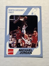 1989 Collegiate Collection/Coca-Cola North Carolina's Finest #13  Michael Jordan