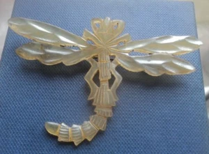 Broche De Libélula Grande Art Deco Francés - Elizabeth Bonte / Georges Pierre - Foto 1 di 12