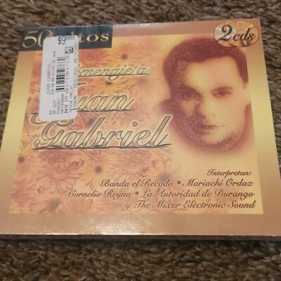 Homenaje a Juan Gabriel Banda el Recodo,Mariachi Ordaz,Cornelio Reyna 2CD New  - Image 1 of 2