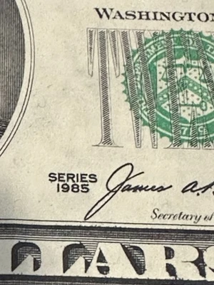 1985 Vintage $20 Federal Reserve Note -Richmond-E- Twenty Dollar Bill - Image 1 of 4