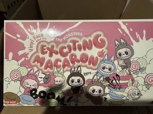 USA New & Sealed 100% Authentic Labubu MONSTERS Exciting Macaron Vinyl Face Set - Picture 1 of 1