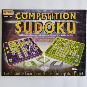 Competition Sudoku Strategic Family Board Game Japanese Logic Numerical Puzzle - Picture 1 of 7