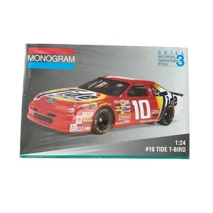 Monograma 2449 1/24 10 Ricky Rudd Tide Ford Thunderbird NASCAR Modelo Kit De Colección Nuevo de Lote Antiguo - Imagen 1 de 6