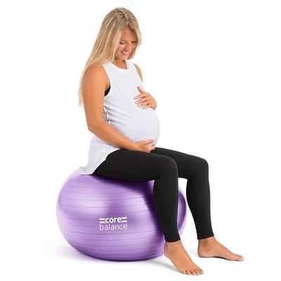Pregnancy Ball with Air Pump - Ideal for Prenatal Yoga, Pilates, and Maternit... - Image 1 of 4