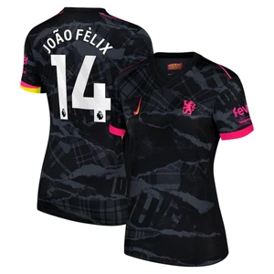 Chelsea Women's Nike Shirt Football 3rd WSL Top - Felix 14 - New - Picture 1 of 3