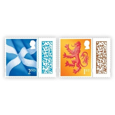 GB Country Definitives Scotland set 2 MNH 2025 after 9/30 - Image 1 of 3