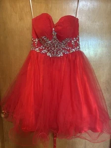Vestido formal de tul con estrás Dancing Queen - Imagen 1 de 7