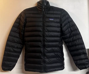 Patagonia Zip Up Puffer Jacket Herren Gr: S schwarz - gebraucht - Bild 1 von 18