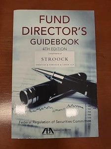 Fund Director's Guidebook, Fourth Edition - Very Good - Foto 1 di 2