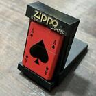 Zippo Oil Lighter 2002 ACE OF SPADES