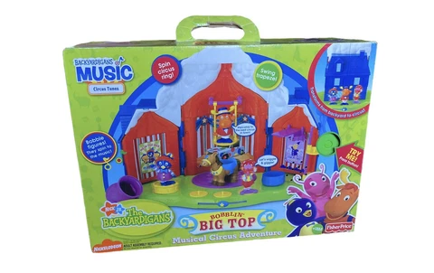 The Backyardigans Bobblin' Big Top Musical Circus Adventure Play Set Rare *READ* Cover