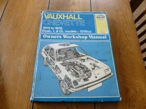 Vauxhall chevette owners workshop manual (1975-1976) - Picture 1 of 5