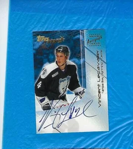 VINCENT LECAVALIER AUTO 2000-01 TOPPS STARS AUTOGRAPHS TAMPA BAY LIGHTNING ! ! - Picture 1 of 1
