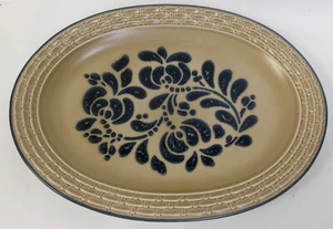 Pfaltzgraff Folk Art Large Basketweave Platter - Picture 1 of 2