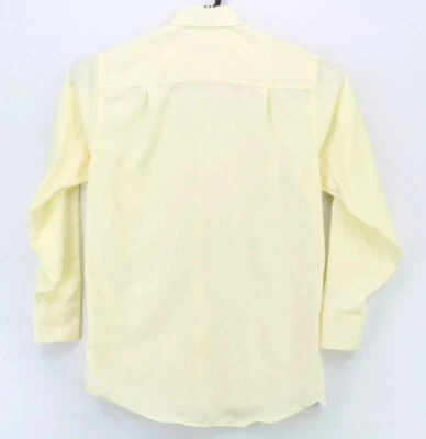 Donald Trump Mens Button Up LS Collared Shirt sz 14.5 32 33 Yellow Striped (2543 - Image 1 of 4