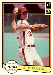 1982 Donruss Steve Carlton Philadelphia Phillies #42