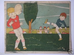 CHROMOS 1898-1900 PHOSPHATINE FALIÈRES " LA BALLON " IMPRIMERIE H.BOUQUET - Imagen 1 de 2