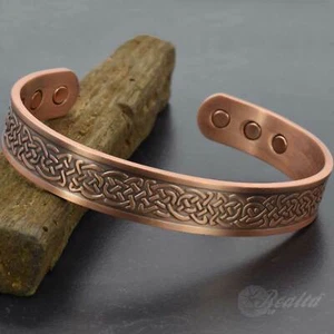 Pulsera Magnética Cobre Joyería Magnética Eficaz Para Artritis Hombre Mujer - SKC - Imagen 1 de 4
