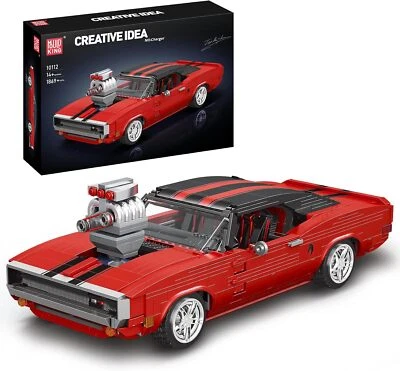 Mould King 10112 American Classic Muscle Sports Car Building Brick Model 1869pcs