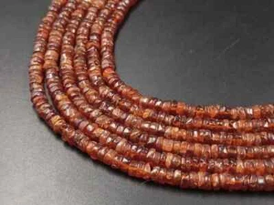 Natural Multi Stone Heishi Disc Beads Strands Tyre Shape Stone Smooth Gemstone - Picture 1 of 52