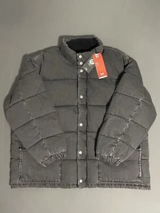 NWT Levi’s Western Super Puffer Jacket A58030001 Mens Size XXL Down Denim R.D.S. - Picture 1 of 7