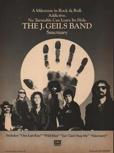 The J. Geils Band - Sanctuary - Magazine Advertising Sheet - March 1979 - Picture 1 of 1