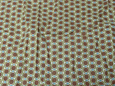 Amy Butler Fabric Optic Green Brown Midwest Modern Rowan Fabrics Dot Craft 31X22 - Image 1 of 2