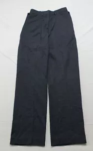 Burberry Women's Pocket Detail Technical Wool Tailored Pant CD4 Dark Carbon US:4 - Picture 1 of 7