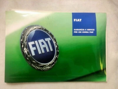 LIBRETTO FIAT ASSISTENZA: GARANZIA E SERVIZI PER CHI GUIDA  FIAT - Immagine 1 di 4