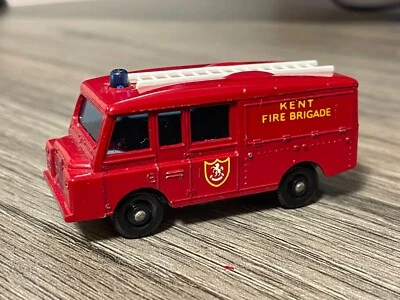 Matchbox Lesney #57-C Land Rover Fire Truck   Super Clean - Image 1 of 4