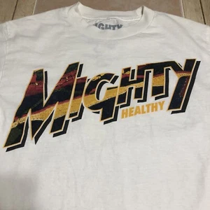 MIGHTY HEALTHY TEE SHIRT/SIZE SMALL/UNISEX/VERY RARE ITEM - Picture 1 of 5