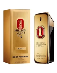 Paco Rabanne 1 Million Royal Parfum 100ml + 2 Free 1.5ml Sprays - Picture 1 of 2