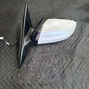 2009-2014 Nissan Maxima Power Door Mirror Driver Left Side OEM Silver 3 wires - Picture 1 of 7