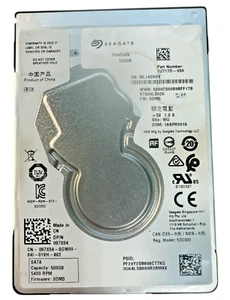 Seagate FireCuda ST500LX025 500 GB SATA III 2,5 pollici disco rigido per computer portatile 2,5 - Foto 1 di 2
