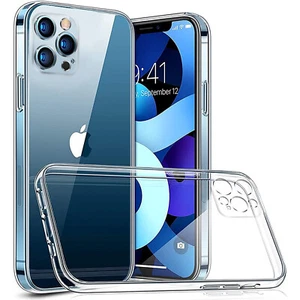 FUNDA TRANSPARENTE 100% NUEVA PARA IPHONE 12 SILICONA SUAVE A PRUEBA DE GOLPES FUNDA TELÉFONO UK - Imagen 1 de 6