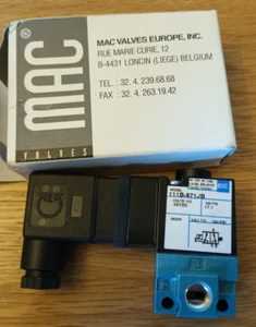 MAC SOLENOID VALVE 111B-871JB 3 WAY - Picture 1 of 1