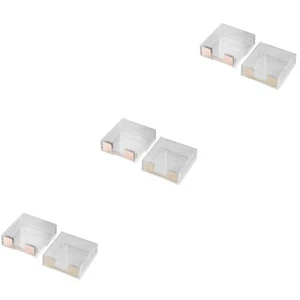 3 Pieces Notizbox -Stifthalter Büro Papierhalter Für Schreibtisch Memohalter - Zdjęcie 1 z 12