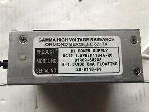 Gamma High Voltage Power Supply UC12- 1.5NP - Picture 1 of 3