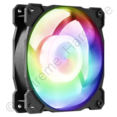 Gelid Solutions Radiant-D Full Colour Programable Digital RGB LED 120mm PWM Fan - Image 1 of 4