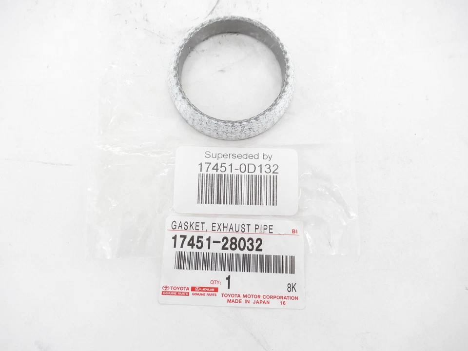Junta de escape genuina OEM Toyota Lexus Scion 17451-0D132 Foto 1 de 4