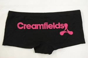 Creamfields Logo Nero Slip Mutande Intimo Fidanzato Nuovo Official Raro - Picture 1 of 3