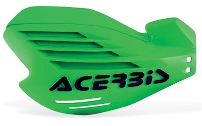 paramani universali con attacco manubrio Acerbis X-Force verde - Immagine 1 di 2