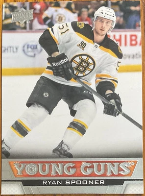 2013-14 Upper Deck Young Guns Rookie RC Ryan Spooner #456 Boston Bruins - Image 1 of 2
