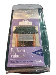 jubilee ballon valance green 70x14 nib vintage - Picture 1 of 7